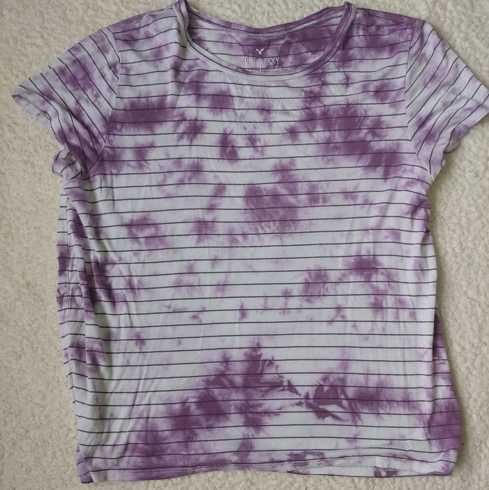 Casual dyed/striped shirt